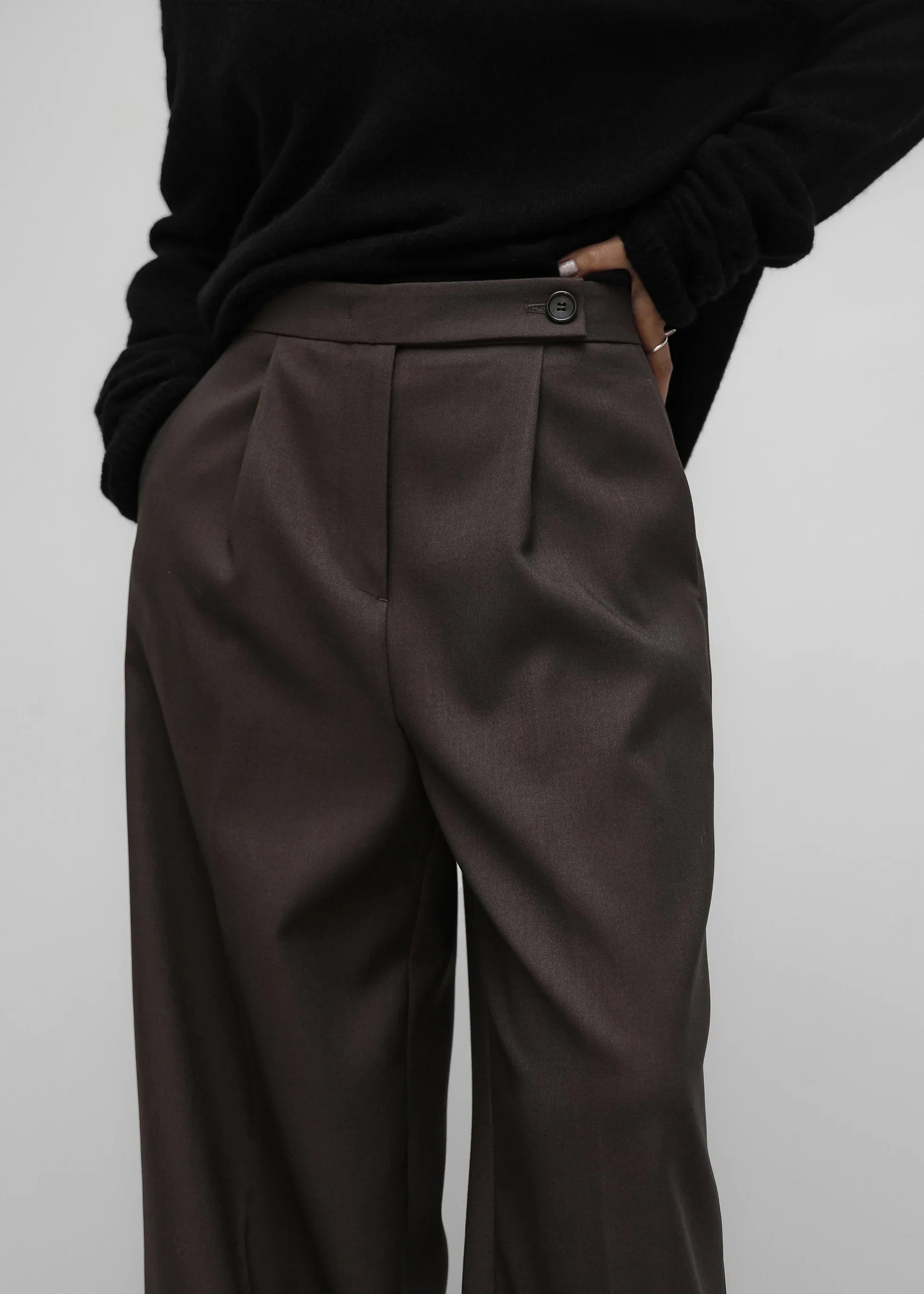 Pantalon large classique