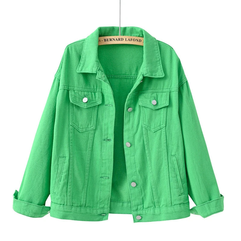 Veste en jean classique pour femme dans de nombreuses couleurs