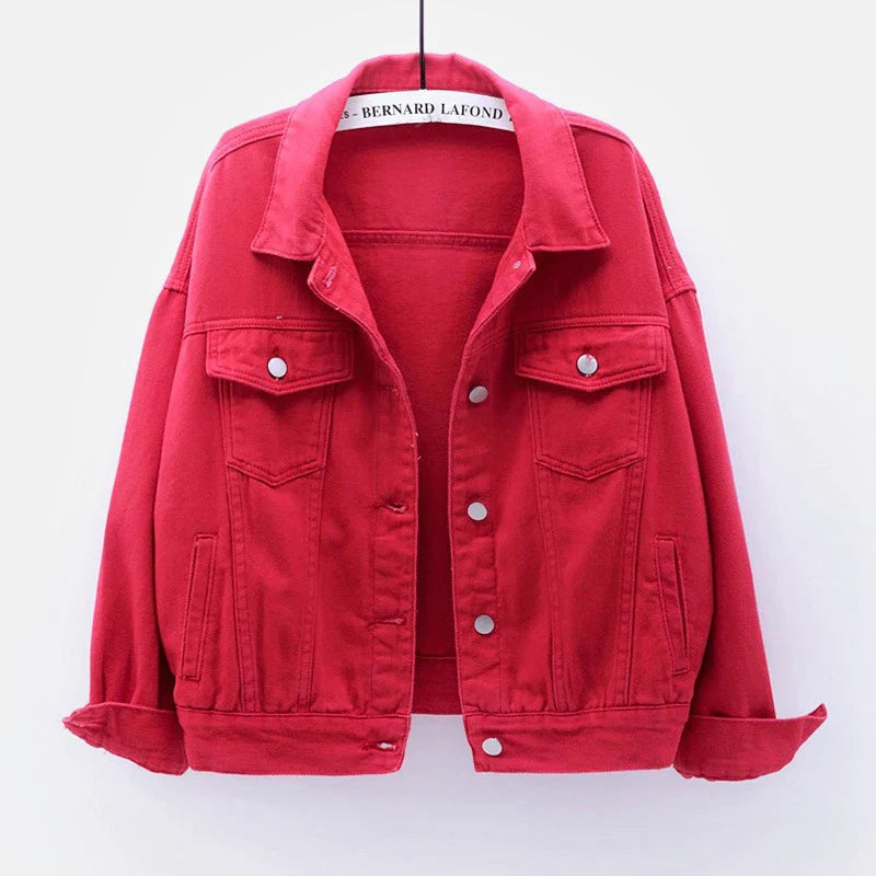 Veste en jean classique pour femme dans de nombreuses couleurs