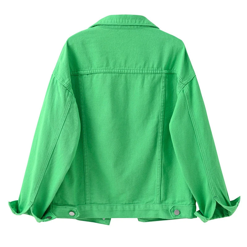 Veste en jean classique pour femme dans de nombreuses couleurs