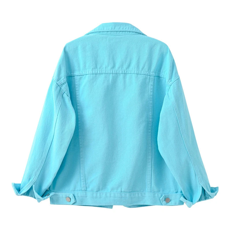 Veste en jean classique pour femme dans de nombreuses couleurs