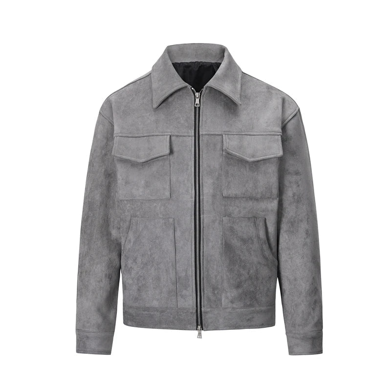 Veste en simili cuir