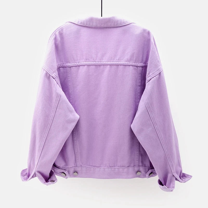 Veste en jean classique pour femme dans de nombreuses couleurs
