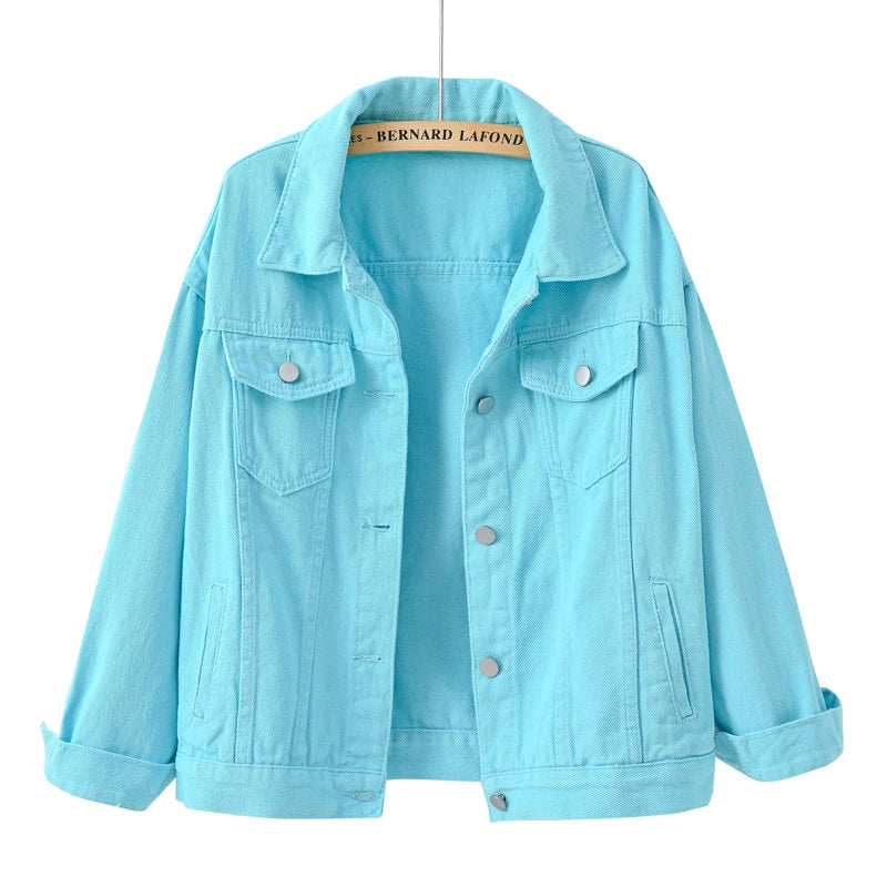 Veste en jean classique pour femme dans de nombreuses couleurs
