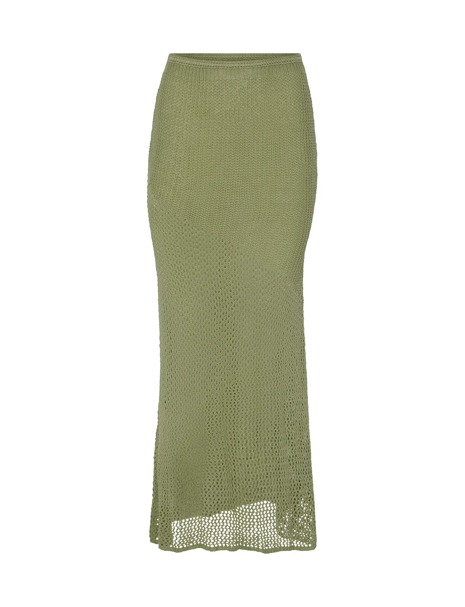 Ensemble d'été tricoté avec haut et jupe