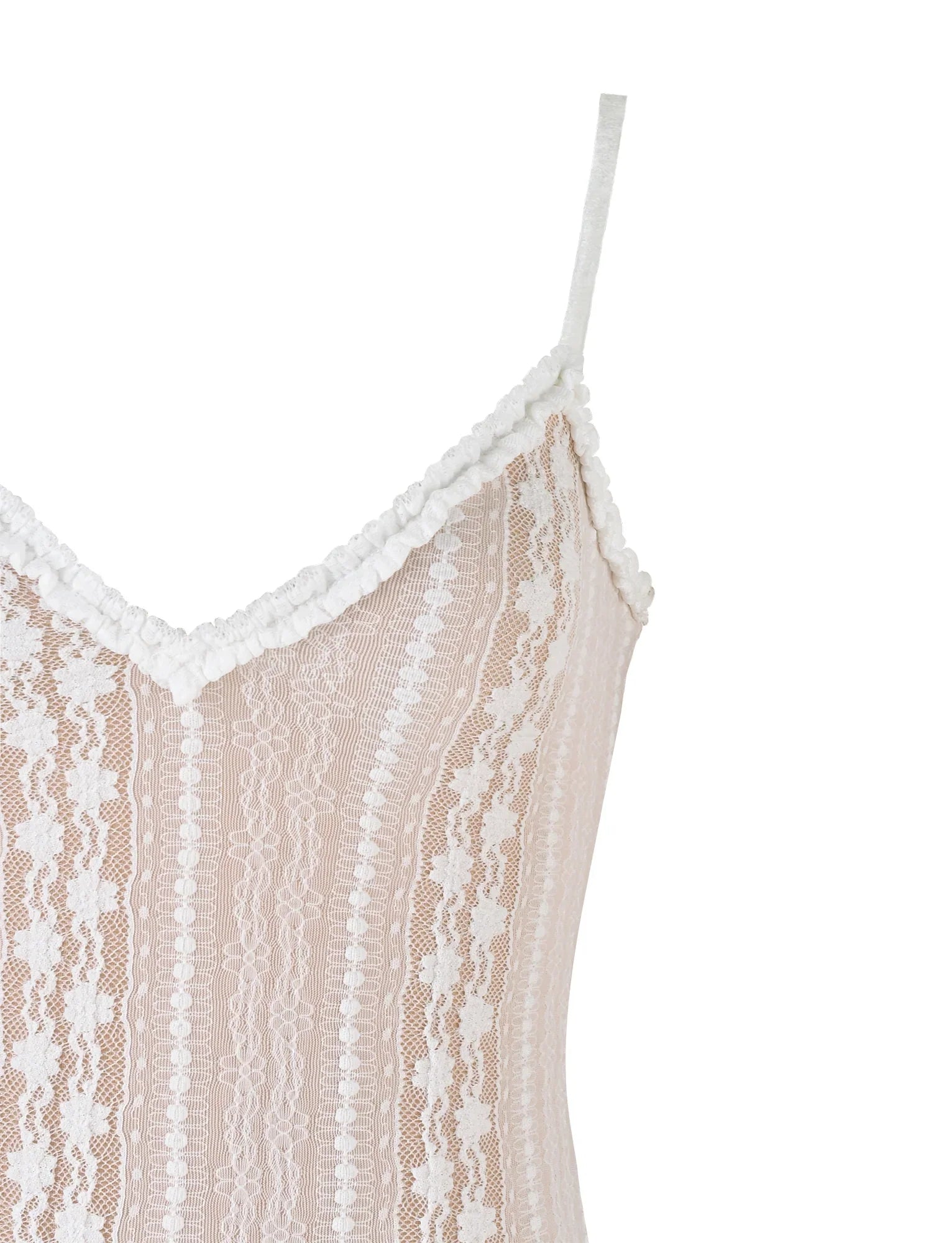 Robe longue blanche deux piàces