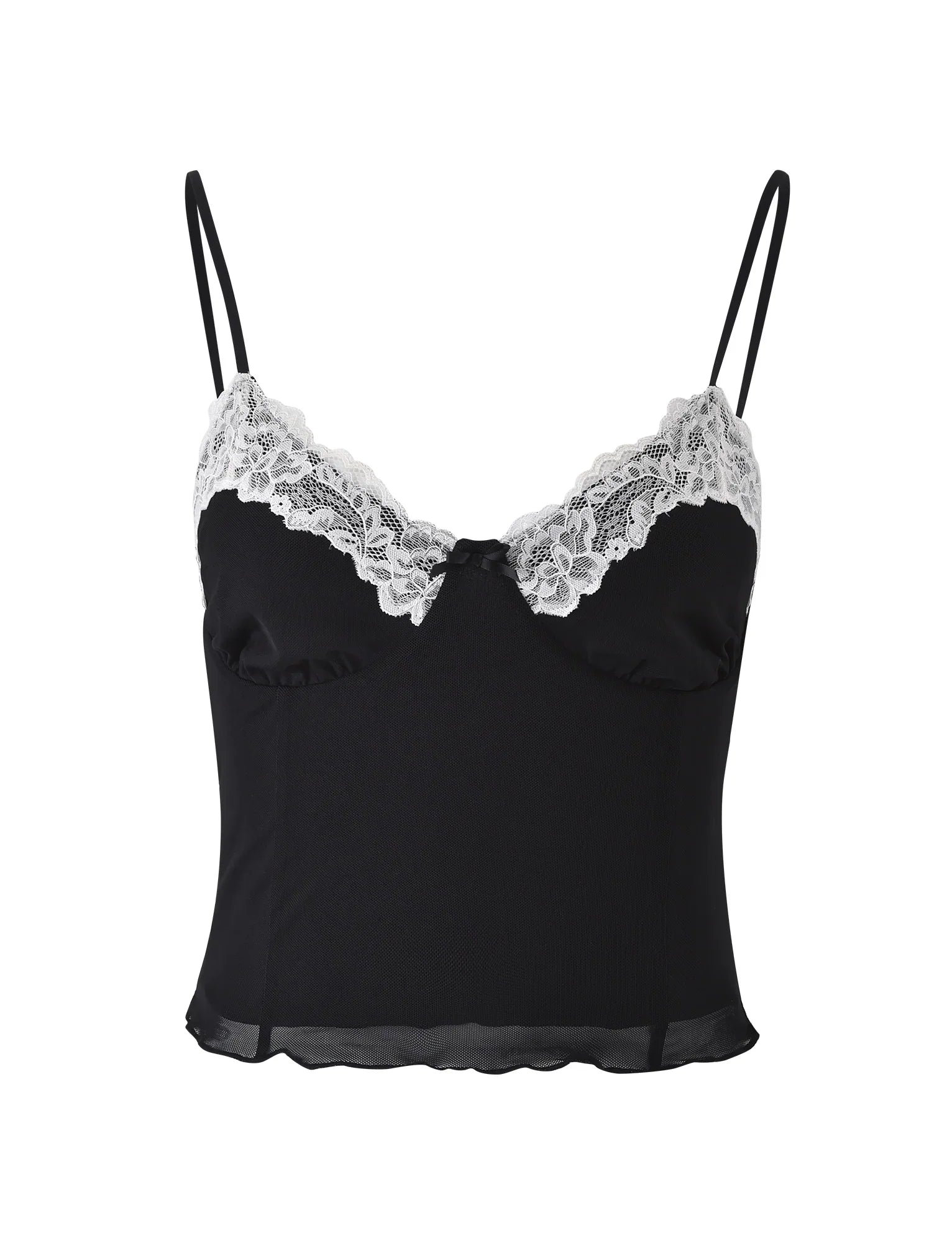 Haut en dentelle vintage