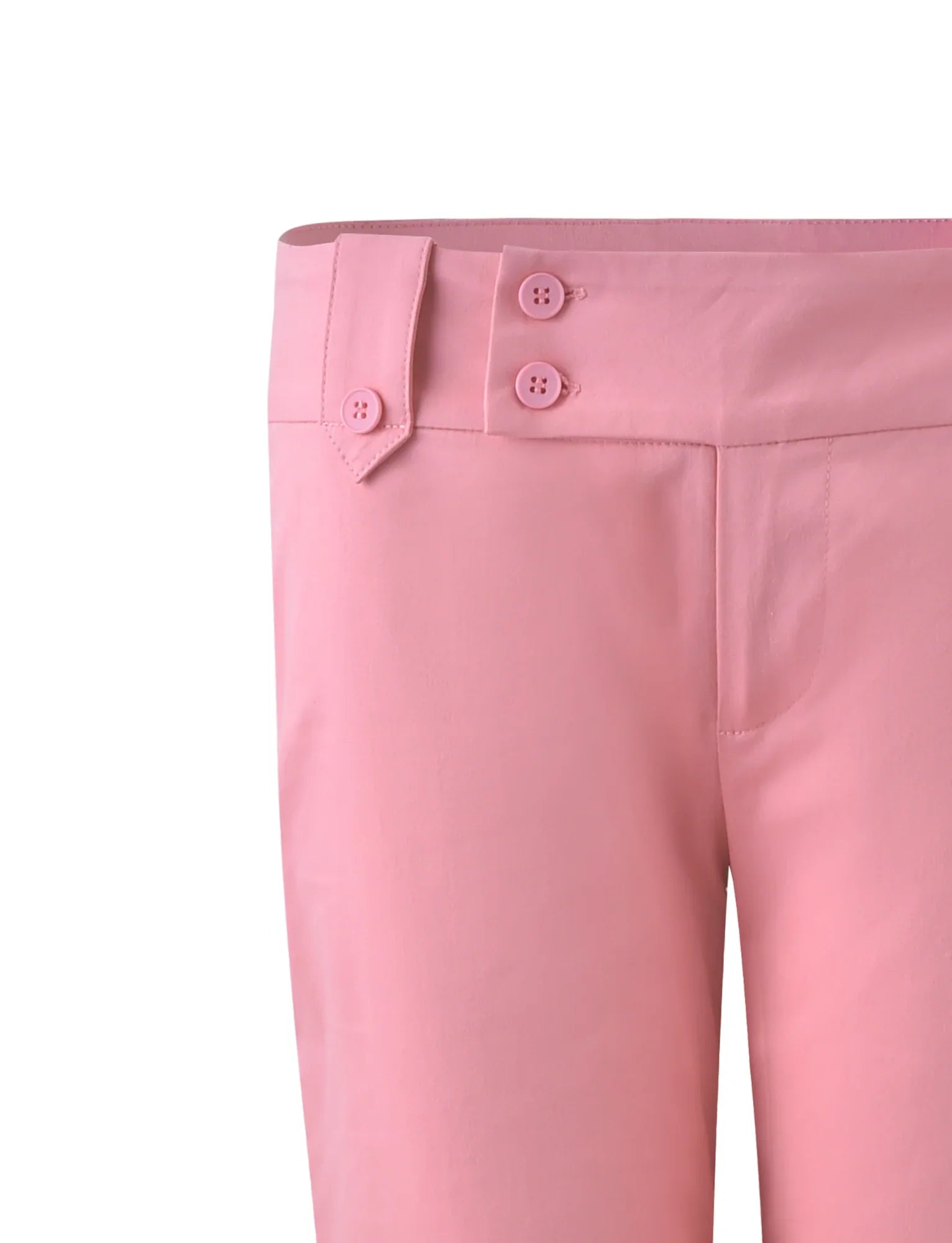 Top rose torsadé texturé avec pantalon