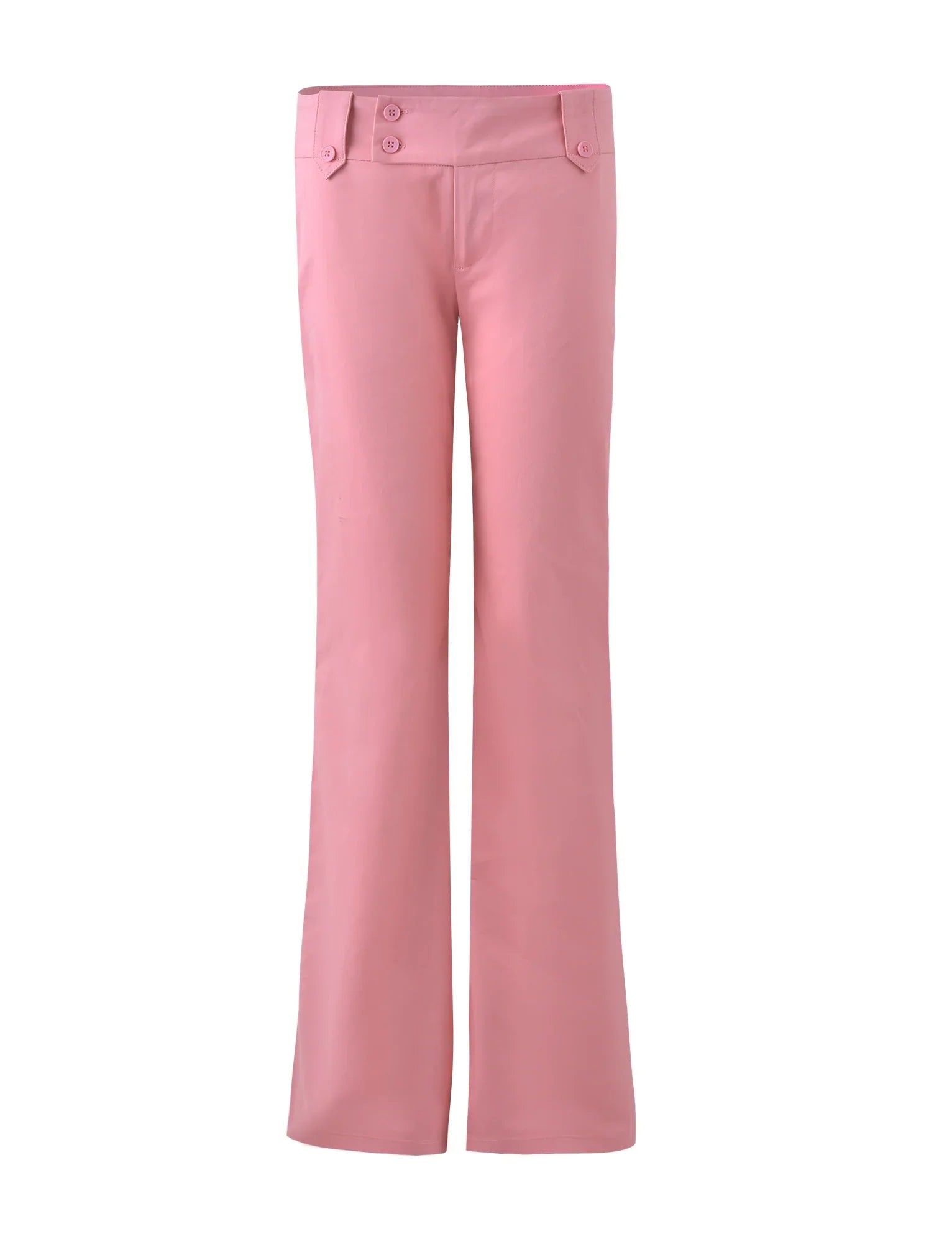 Top rose torsadé texturé avec pantalon