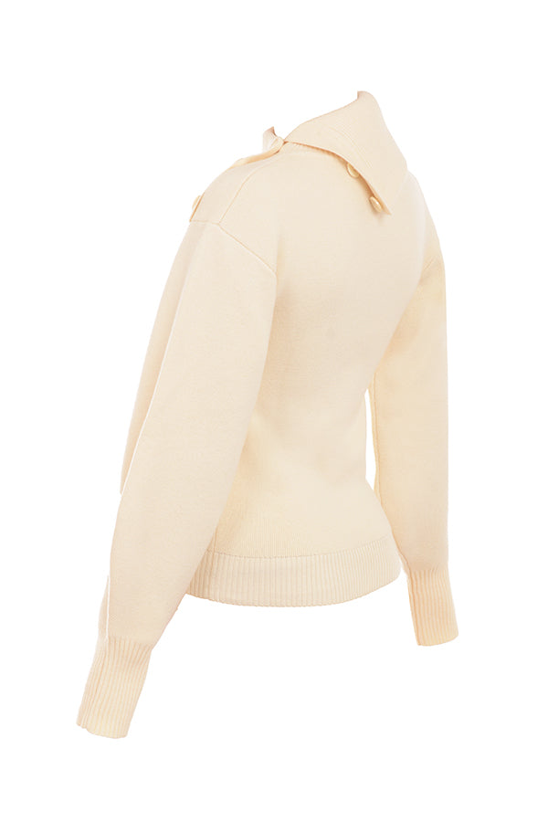 Pull en cachemire mélangé avec pantalon