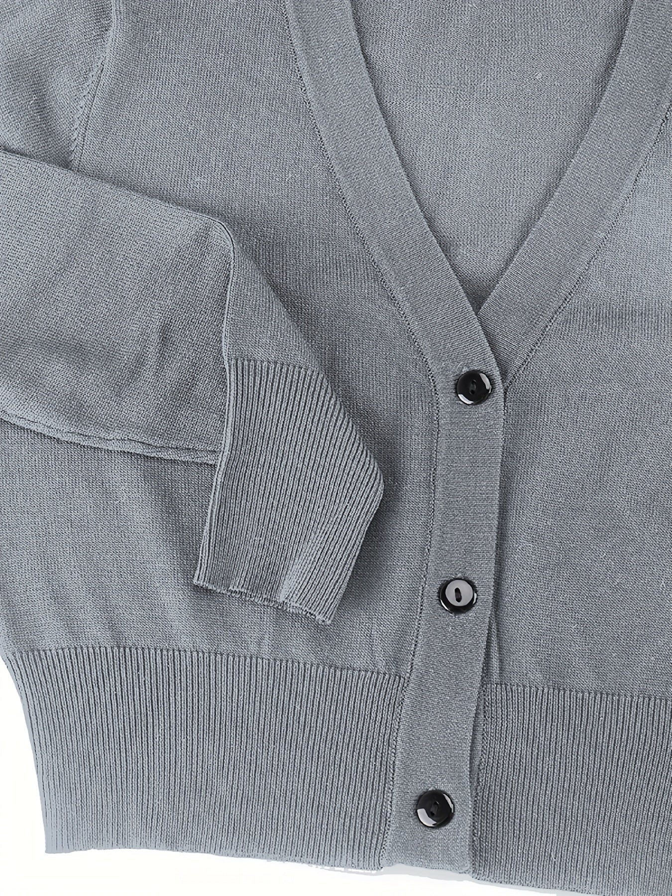Cardigan boléro avec fermeture boutonnée