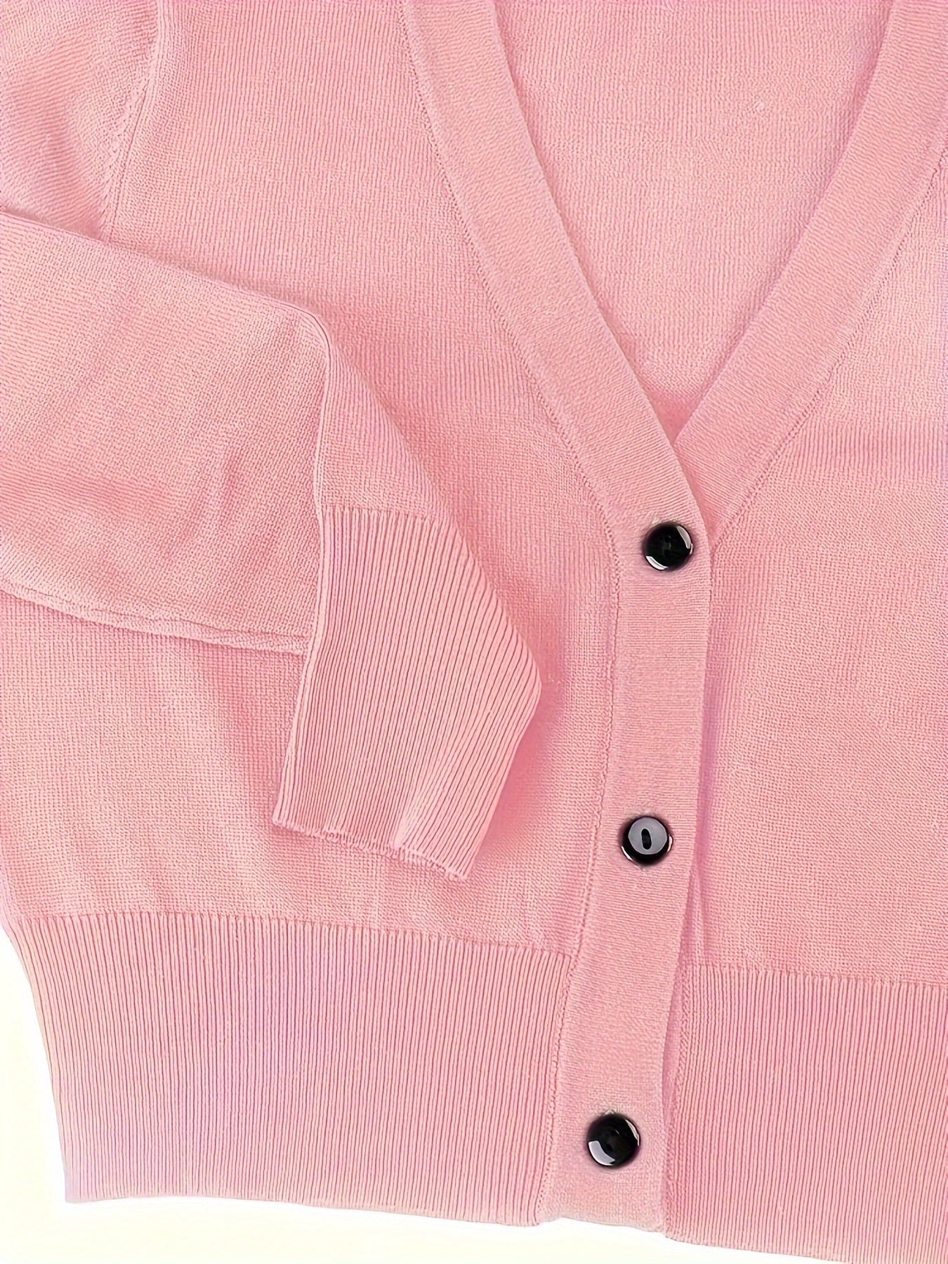Cardigan boléro avec fermeture boutonnée