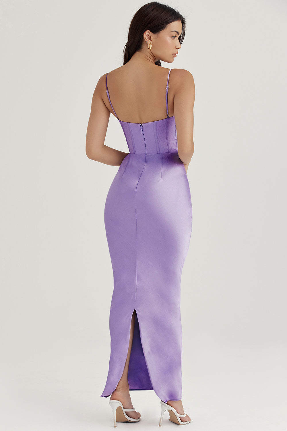 Robe longue corset élégante