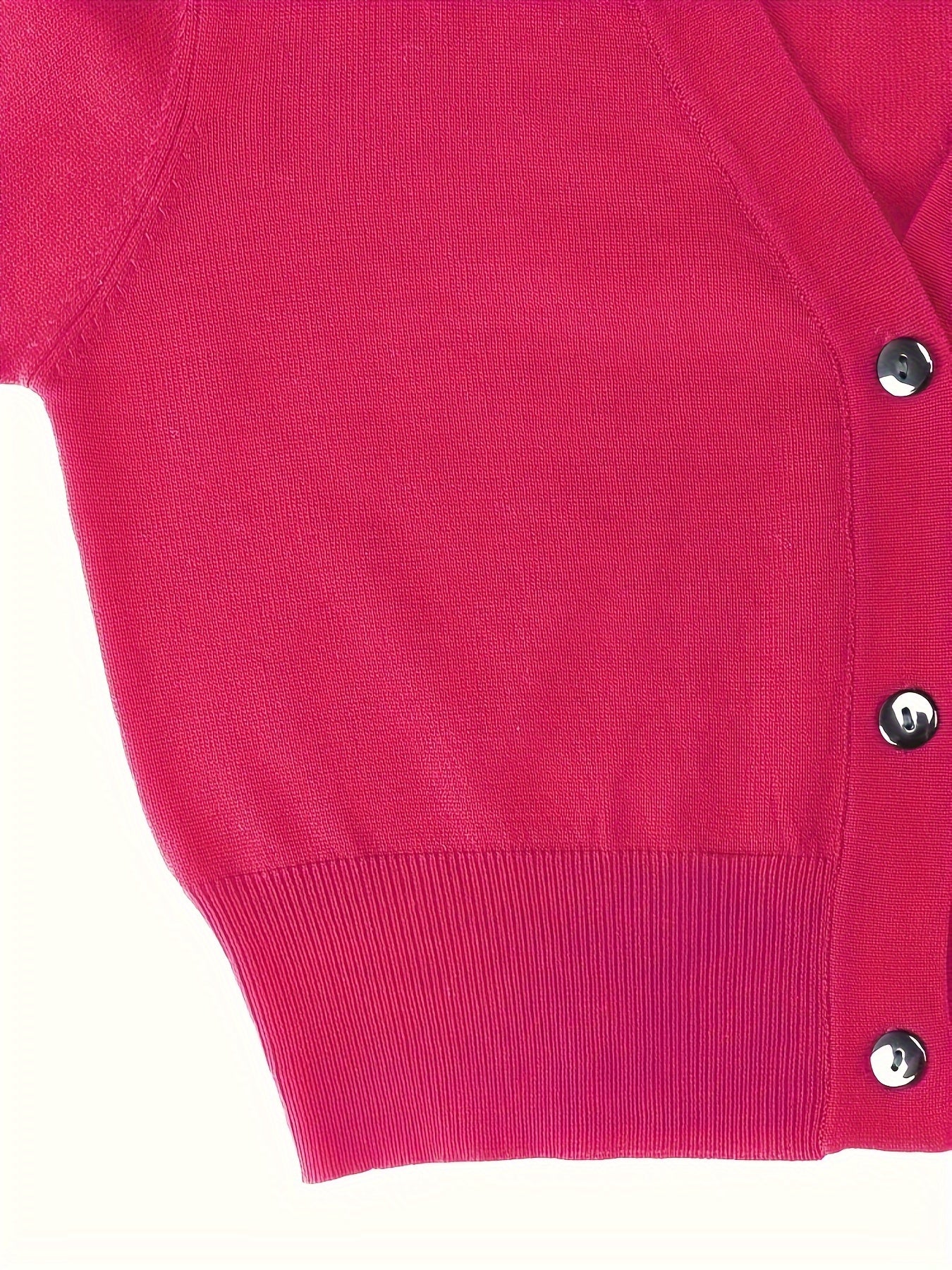 Cardigan boléro avec fermeture boutonnée