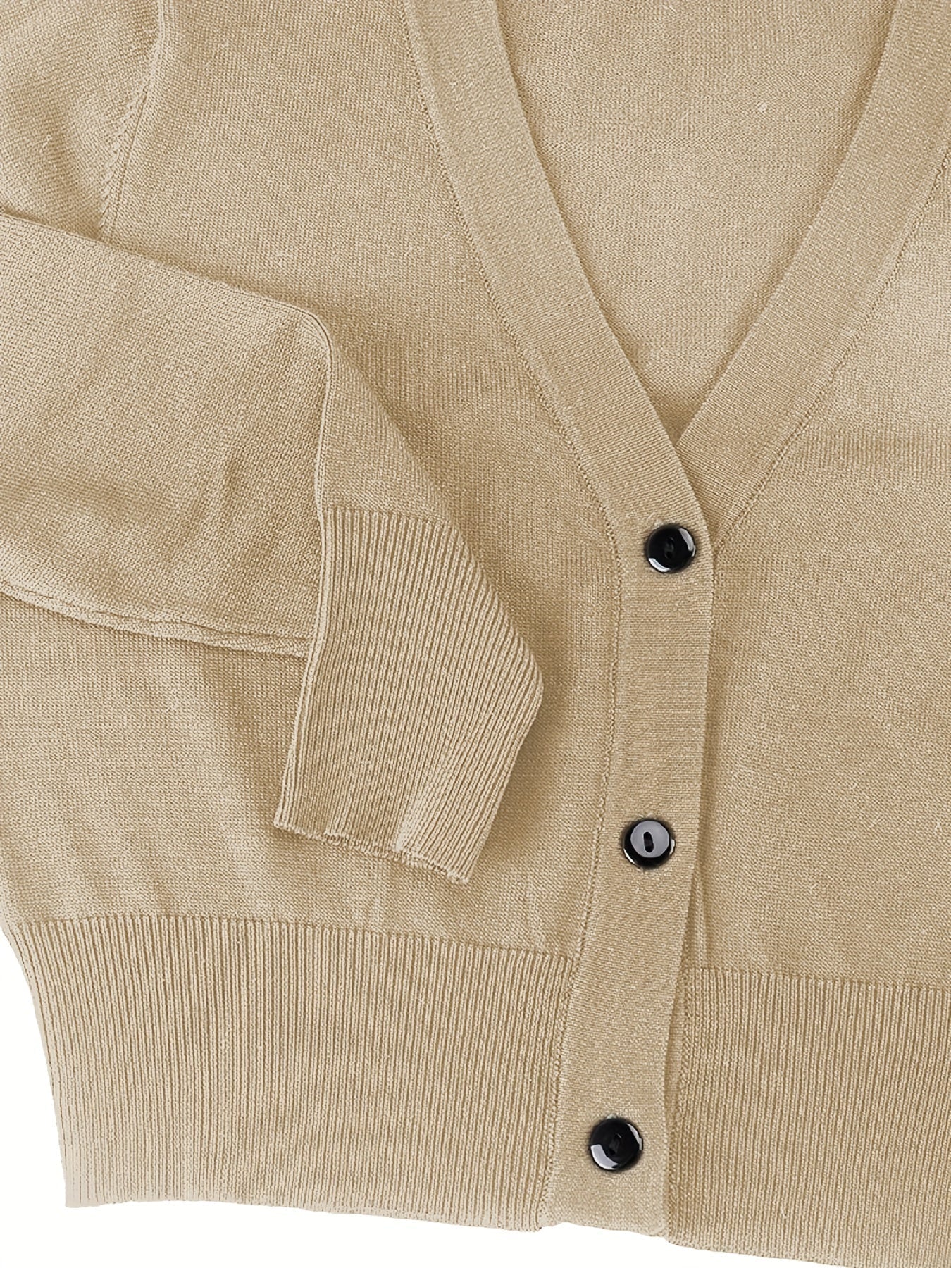 Cardigan boléro avec fermeture boutonnée