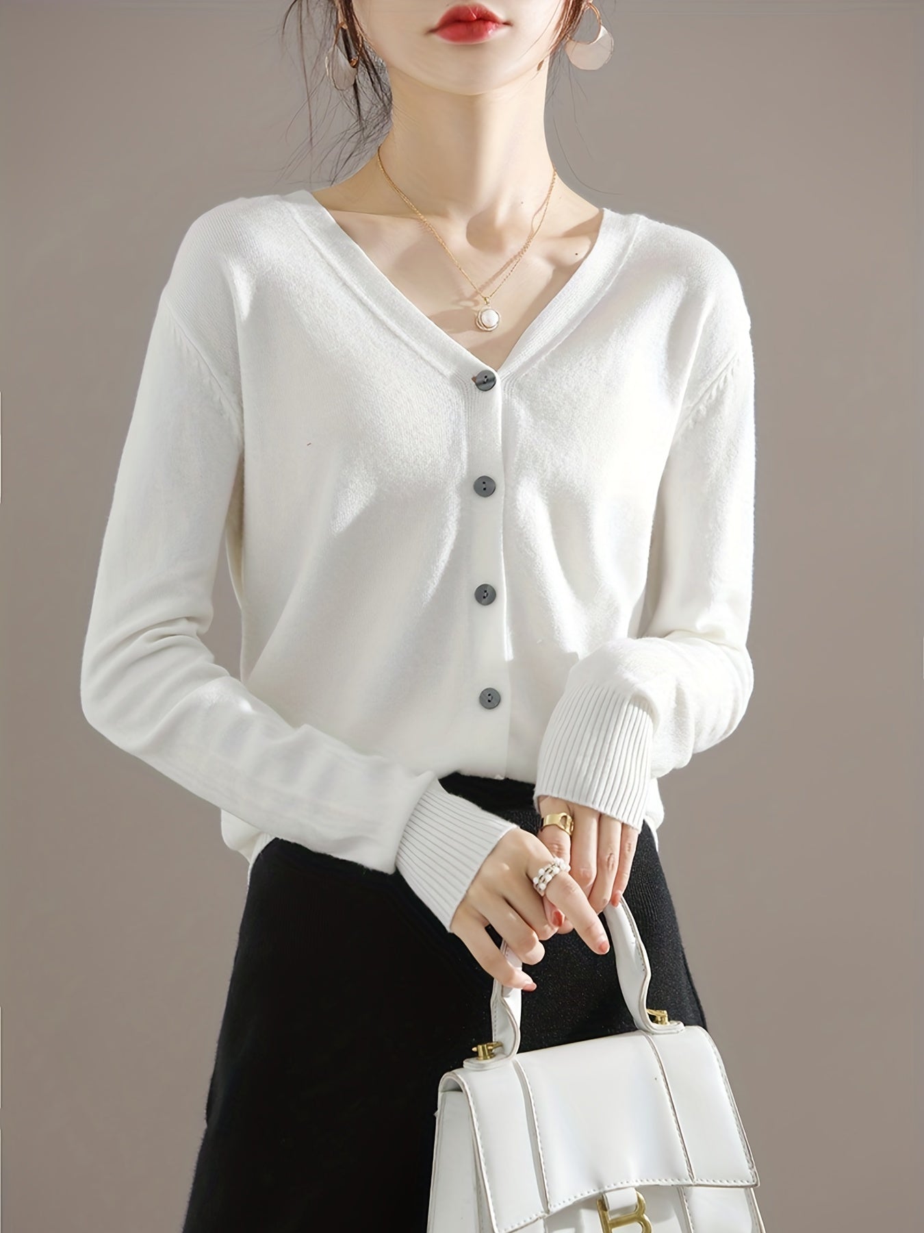 Cardigan classique élégant