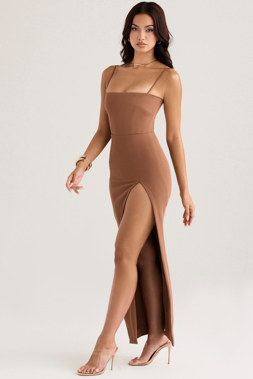 Robe longue corset Toast