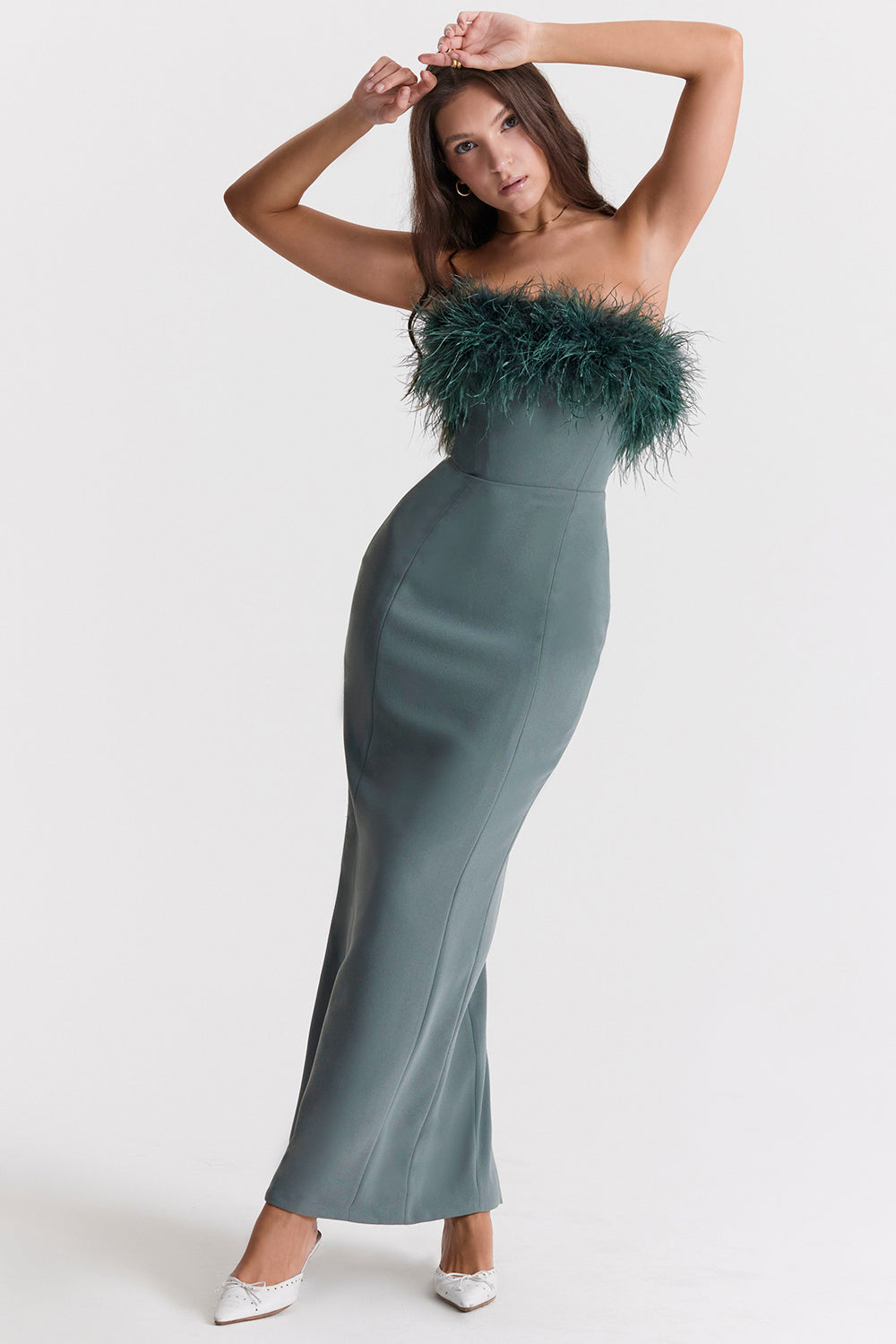 Eucalyptus maxi jurk
