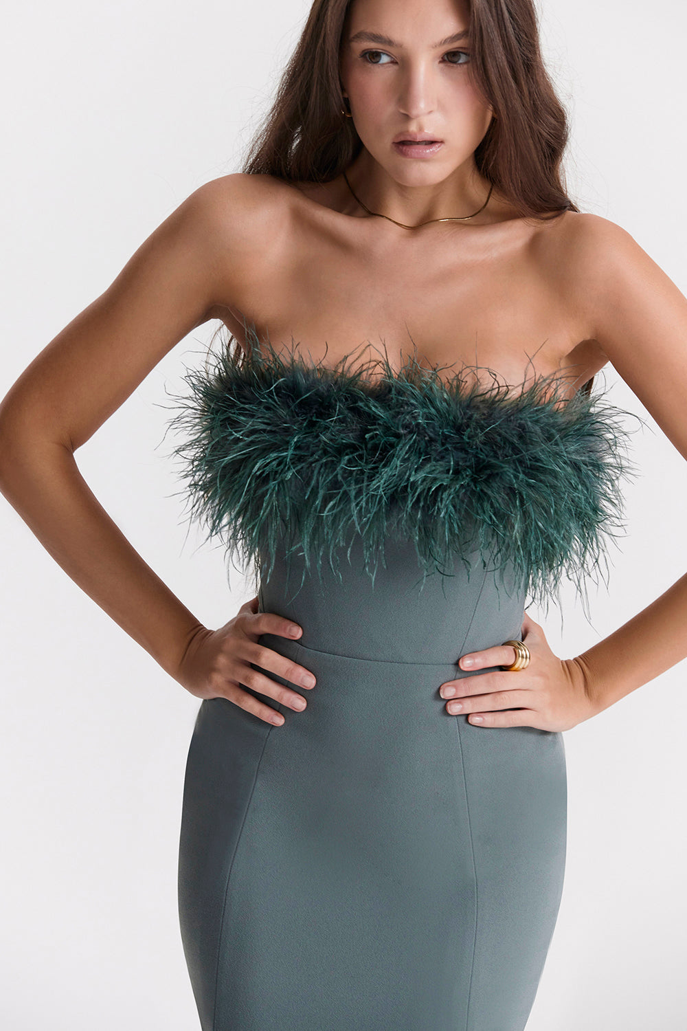Eucalyptus maxi jurk