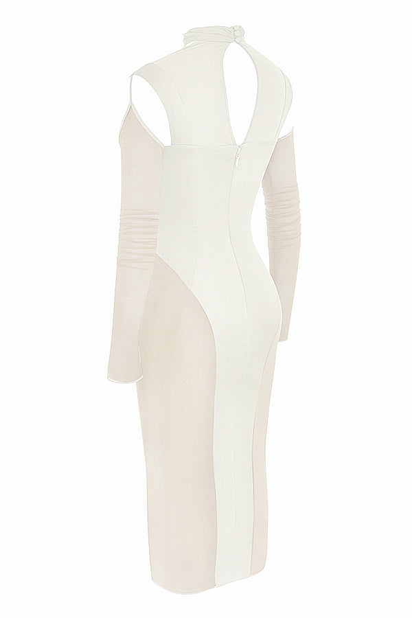 Corset jurk midi