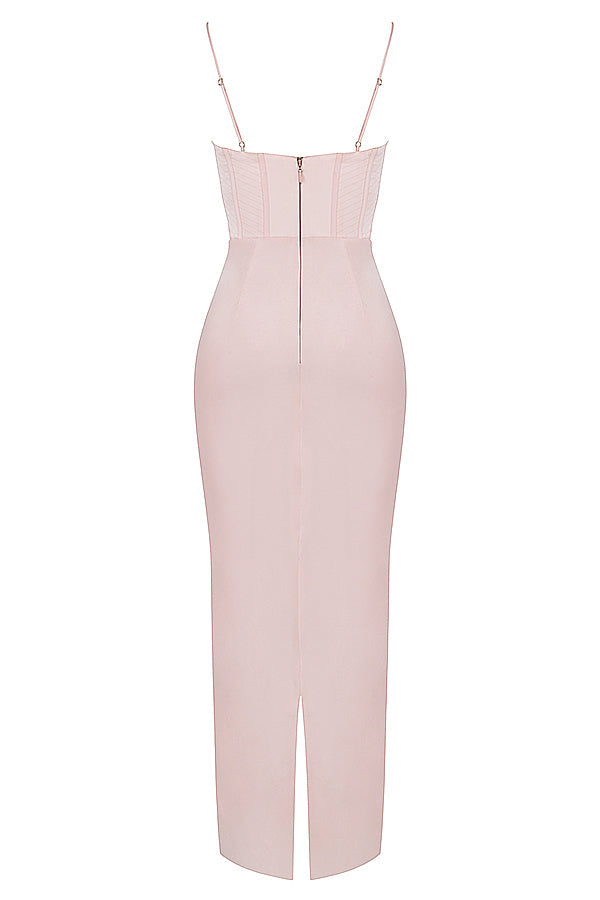 Robe longue corset élégante