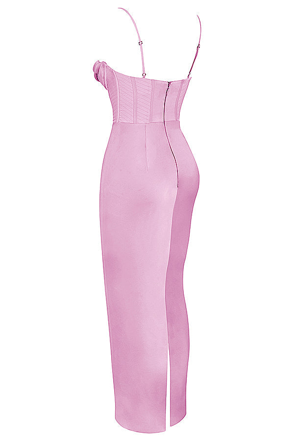 Robe longue corset élégante