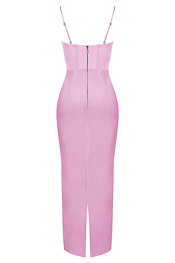 Robe longue corset élégante