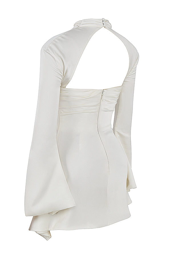 Robe corset drapée