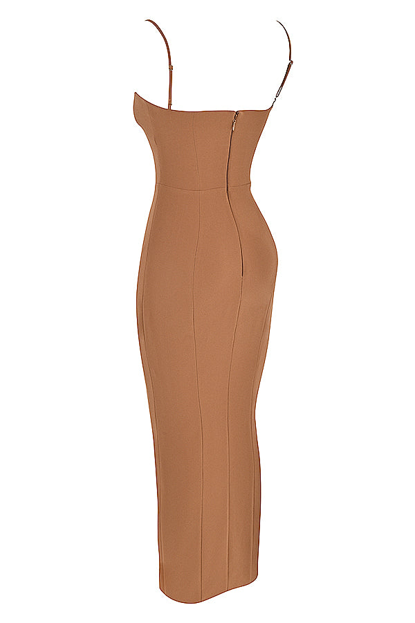 Robe longue corset Toast