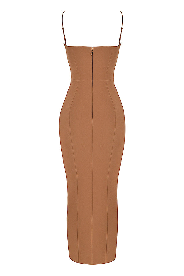 Robe longue corset Toast