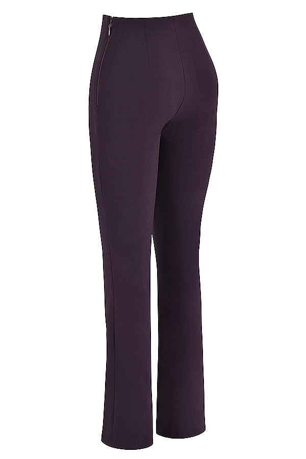 Corset à armatures en dentelle Nightshade avec pantalon taille haute