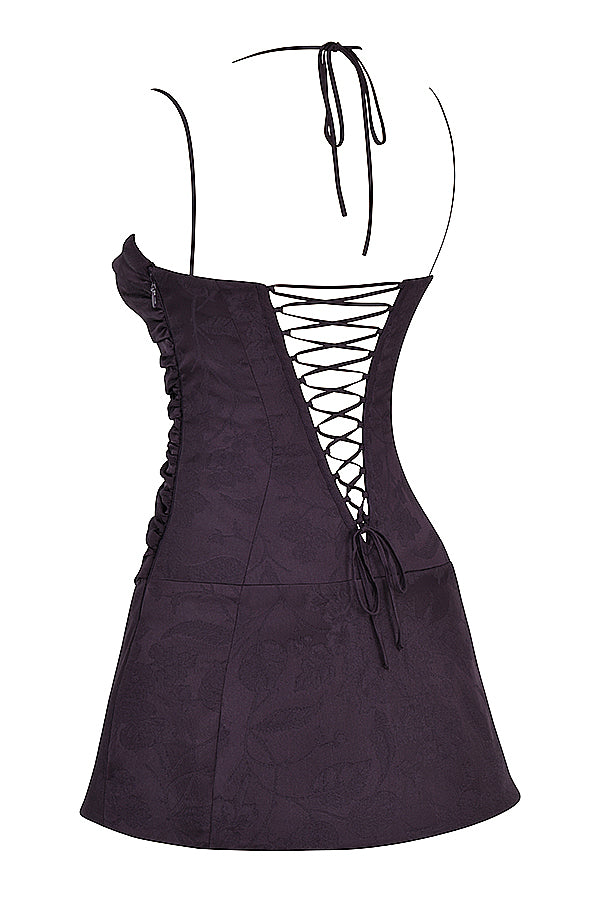Robe courte corset Nightshade