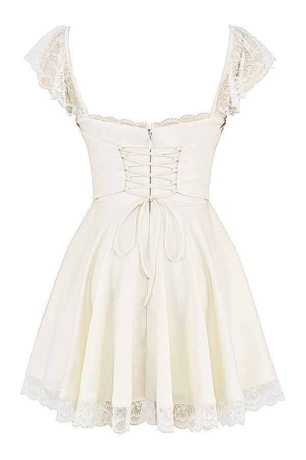 Robe courte trapàze