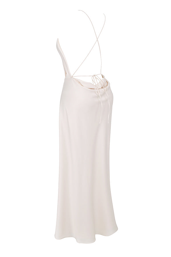 Robe longue de luxe avec fente sur la cuisse