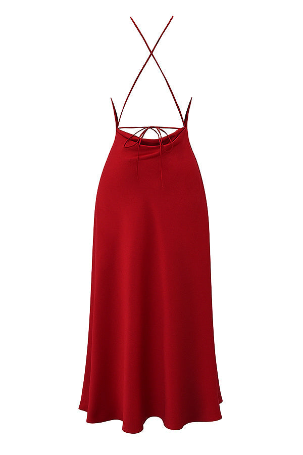 Robe longue de luxe avec fente sur la cuisse