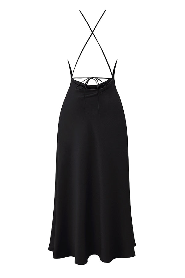 Robe longue de luxe avec fente sur la cuisse