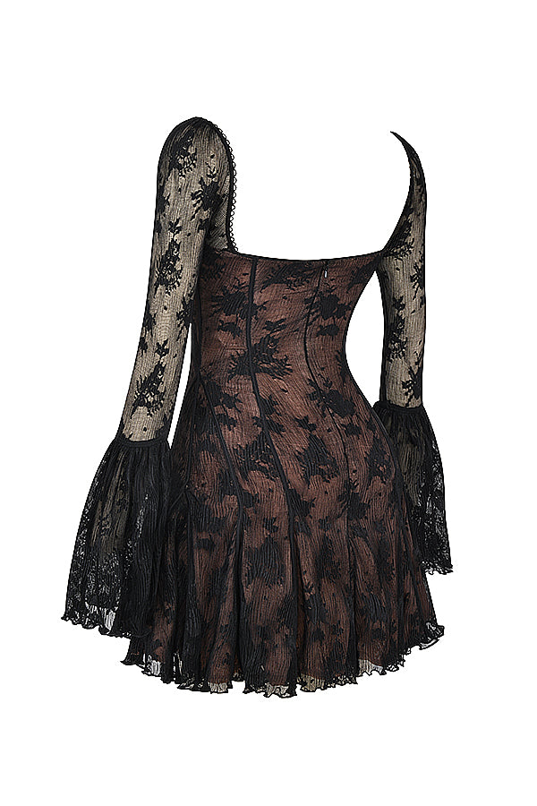 Robe corset Kanten