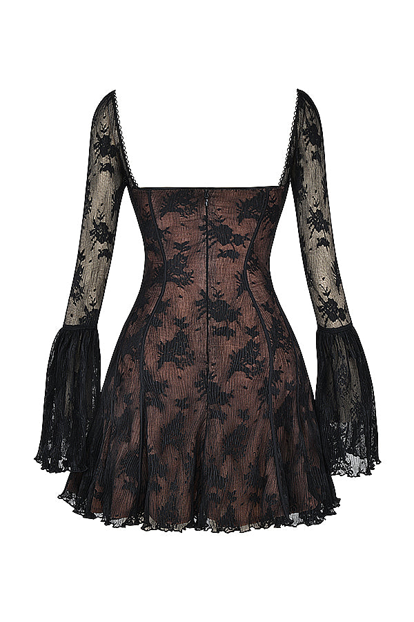 Robe corset Kanten