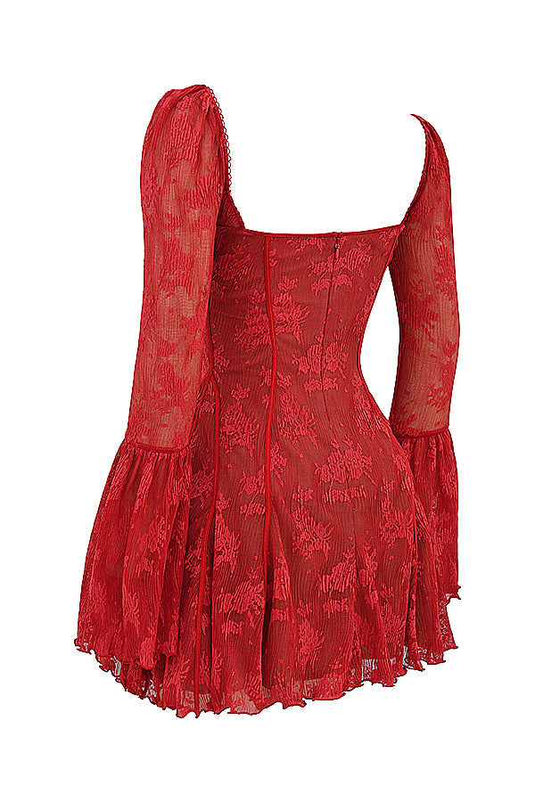 Robe corset Kanten
