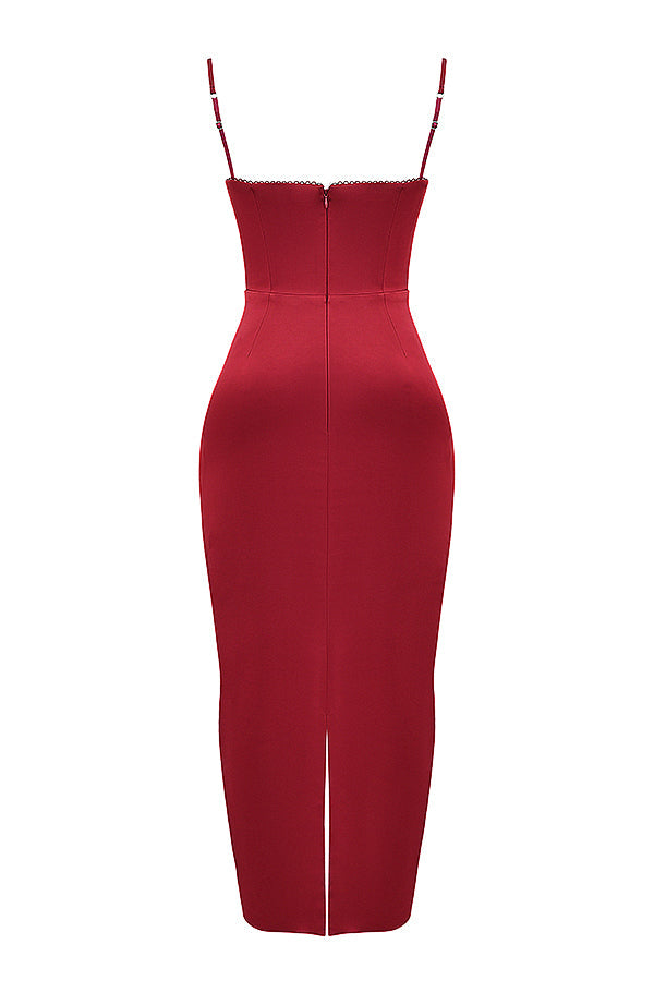 robe longue corset