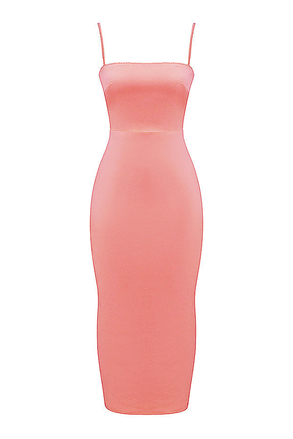 Robe longue couleur cràme vintage