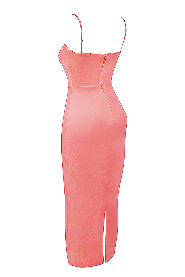Robe longue couleur cràme vintage