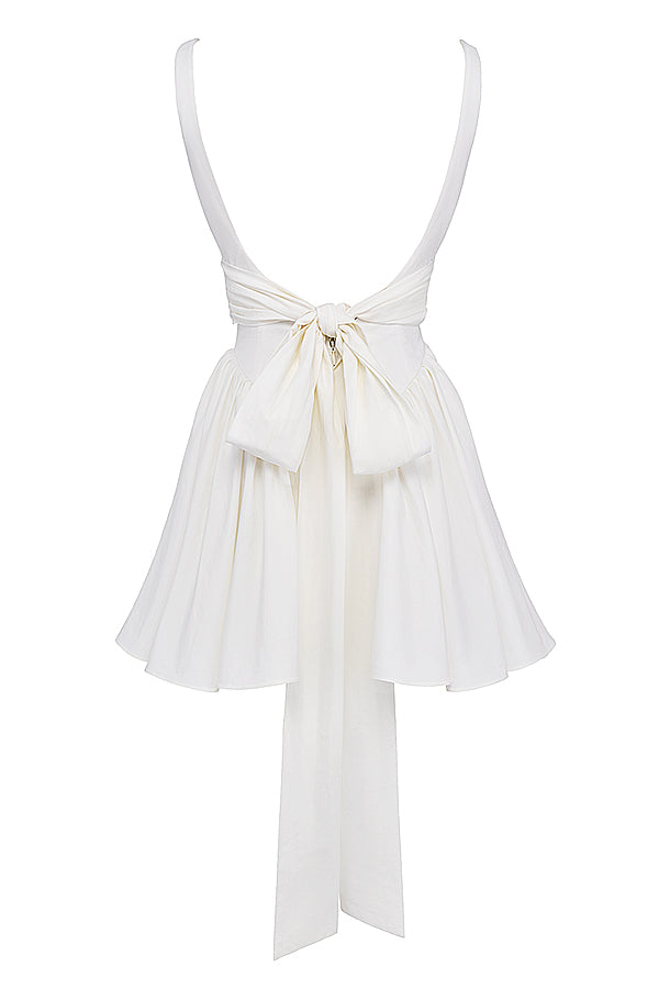 Mini-robe avec nàud