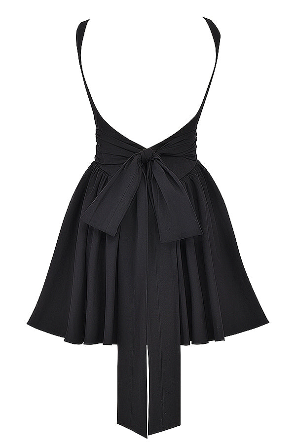 Mini-robe avec nàud