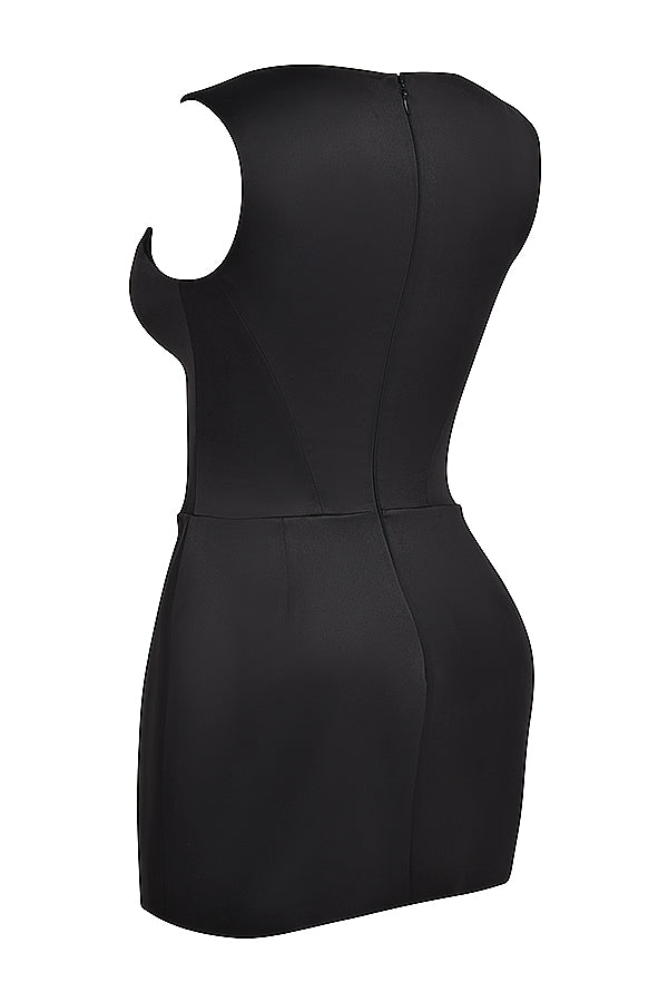 Mini-robe corset