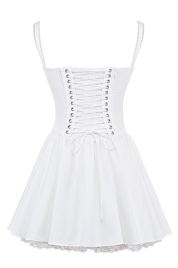 Mini-robe corset