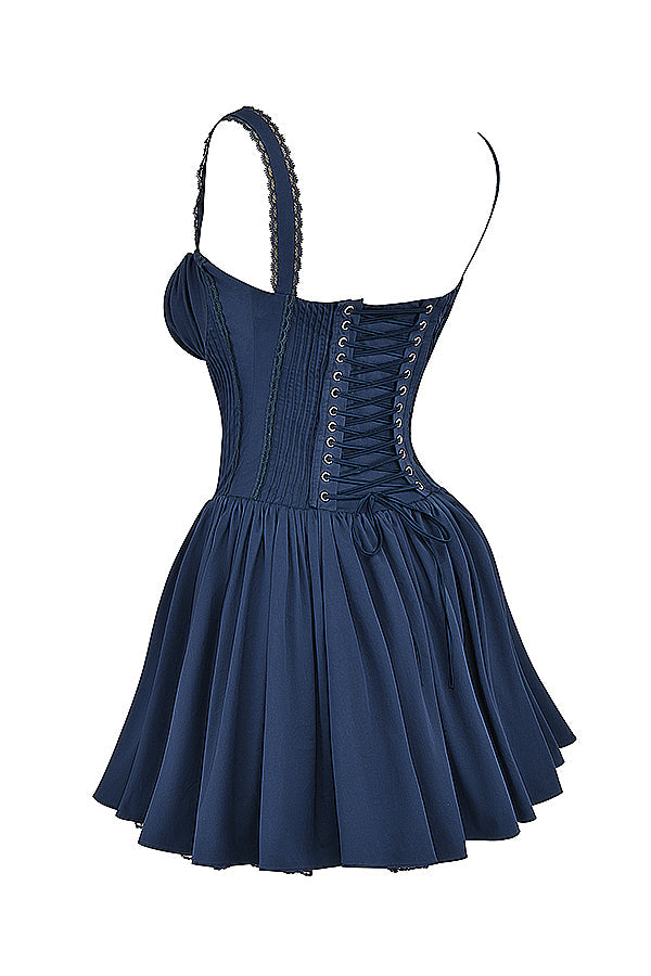 Mini-robe corset