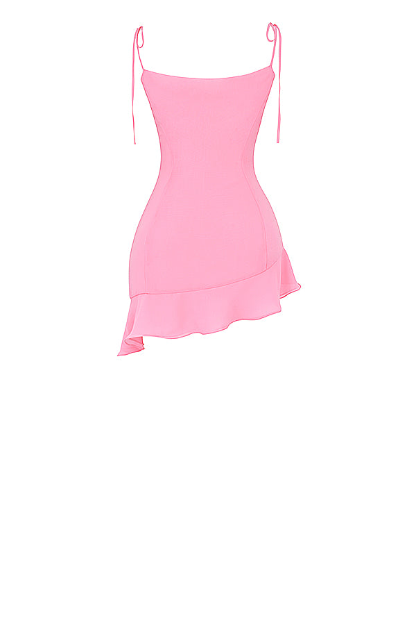 Mini-robe à volants