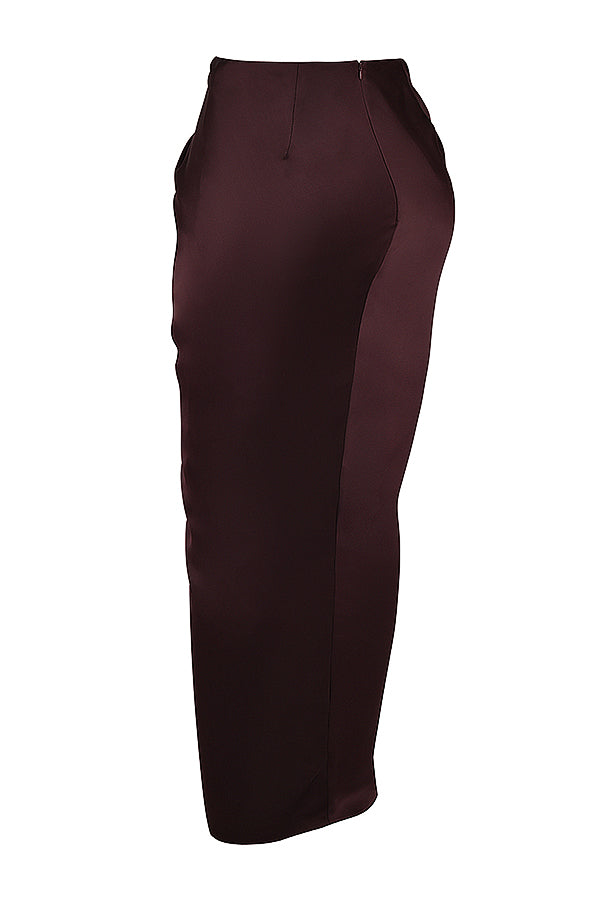 Ensemble corset riche et jupe longue