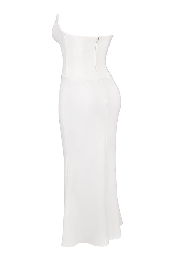Robe corset sans bretelles